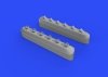 Eduard 648486 P-51D exhaust stacks w/ fairing EDUARD 1/48